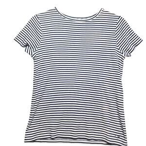 Vineyard Vines Nautical Whale Navy Striped Shirt Size Small
